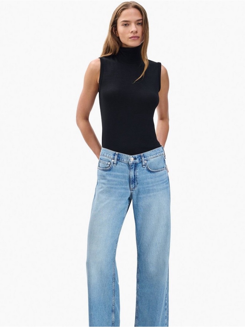 Rag & Bone Miramar Straight Leg
Sweatpants Jeans stretch soft comfy relaxed 24 - Picture 6 of 6